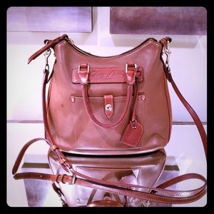 Dooney & Bourke Brown Satchel/Crossbody Bag